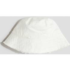 White Bucket Hats Children's Clothing H&M Twill Bucket Hat - White