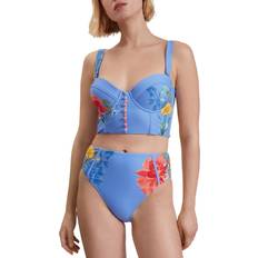 Ted Baker Badkläder Ted Baker Lorriee High Waisted Bikini Bottom - Bright Blue