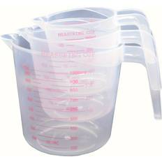 Temu 3 Pcs Baking Plastic Measuring Cups Måttsats