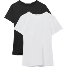 Pull&Bear Shirts 2-pack - Black/White