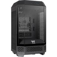 Thermaltake Compact (Mini-ITX) Datorchassin Thermaltake The Tower 250 Tempered Glass Black