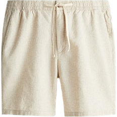 H&M Linen Blend Shorts - Cream