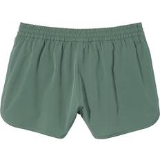PINK Tech Stretch Running Shorts - Fresh Forest