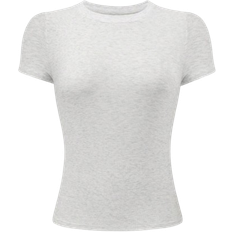 Shein Women Solid Color Short Sleeve Round Neck Casual TShirt For Summer