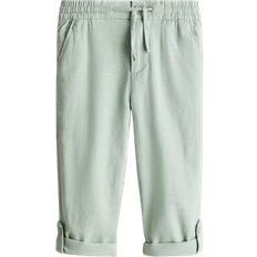 H&M Roll Up Chinos I Bomull - Ljusgrön