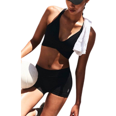 FP Movement Good Karma Super Plunge Bra Black (XS/S)