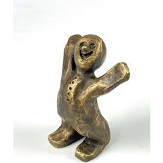 99 skulpturer The Enjoyer of Life Genuine Bronze Prydnadsfigur 16cm