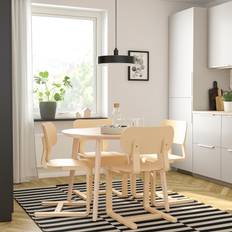 IKEA Bord Och 4 Stolar 105 cm Matbord