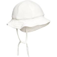 Hattar Lindex Sunhat Woven Solid - Vit