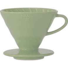 Hario V60 Coffee Dripper 02 Ceramic - Smokey Green