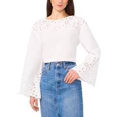 1.State Eyelet Blouse