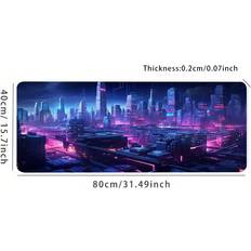Temu Cyberpunk The Block Mousepad