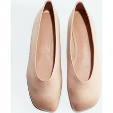 Orange Ballerinas H&M Satin Ballet Pumps - Orange