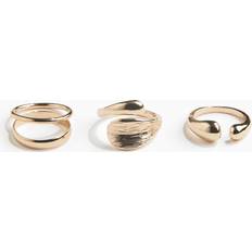 H&M Gold 4-Pack Rings -