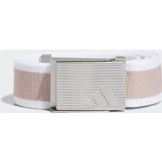 Belts adidas Reversible Striped Webbing Belt - White/Wonder Taupe