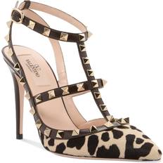 Valentino Garavani Shoes Valentino Garavani Women's Rockstud Calf Hair Pumps