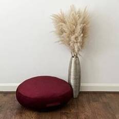 Darø Vogue Round Floor Cushion Deep Chair Cushions Red