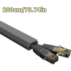 Temu Self-Adhesive PVC Cable Management Tube 1pc