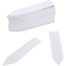 INF Växtetiketter Plantskyltar 100 Pack Vit