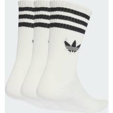 Adidas Strumpor på rea adidas 3-Stripes Crew Strumpor 3-pack - White