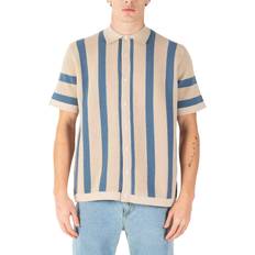 Luke 1977 Polo Shirts Luke 1977 Deck Knitted Polo Shirt - Brown