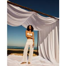 Bikini Tops Vix Vix Women's Naya Nissi Eyelet Bikini Top - White