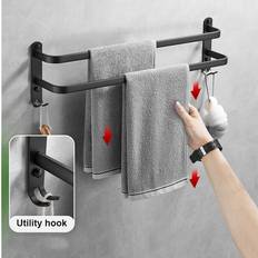 Bathroom Accessories Temu Metal Double Towel 1pc