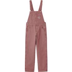 Carhartt WIP Jumpsuits & Overalls Carhartt WIP Bib Overall Straight Dungarees - Dusky Pink/Stone Canvas