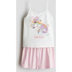 Girls Pyjamases H&M Girls Cotton Pyjamas - Pink