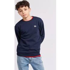 Lee Boys Badge Sweatshirt - Navy Blue
