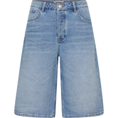 W27 Shorts Mos Mosh Mathilde Organic Cotton Rich Denim Shorts - Mid Blue