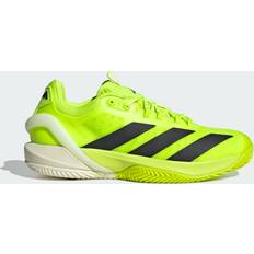 Racket Sport Shoes on sale adidas Adizero Cybersonic 2 Clay Tennis Shoes - Lucid Lemon/Core Black/Off White