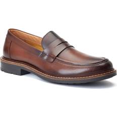 Base London Ivey Leather Loafers - Burnt Brown