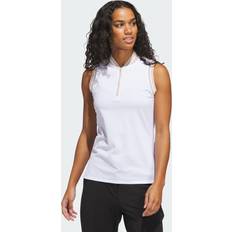 Polo Shirts adidas Ultimate365 Zip Polo - White