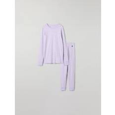 Lila Pyjamasar Polarn O. Pyret Vuxenset Med Byxa Och Tröja Randigt