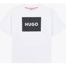 HUGO BOSS Kids' Logo T-Shirt - White/Navy
