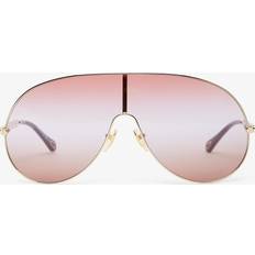 Aly Mask Sunglasses - Gold