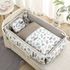 Bedside Crib Shein Foldable Baby Crib Co-Sleeper