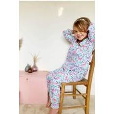 Purple Pyjamases Plant in a Box Butterfly Cotton Pyjama Set - Purple