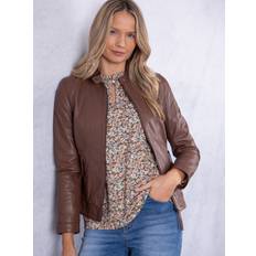 Brown - Leather Jackets Lakeland Leather Threlkeld Jacket - Tan