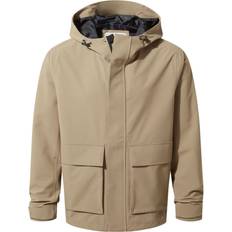 Brown Rain Jackets & Rain Coats Tog24 Cason Mens Waterproof Jacket - Walnut