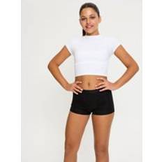 Black Knickers Children's Clothing Modibodi Teen Hipster Boyshort Super-Overnight - Black