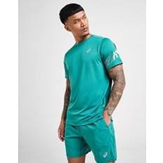 Running - Turquoise Clothing Asics Icon T-Shirt - Green