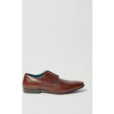Mens Smart Derby Shoes - Dark Brown