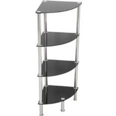 AVF S64-A 4-Tier Corner Unit Shelving System
