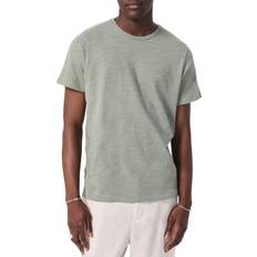 Topp Herr T-shirt Med Rund Halsringning Gray