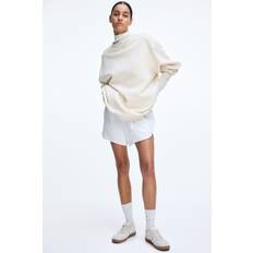 Sweatshirts oversized H&M Oversized Sweatshirt - Ljusbeige