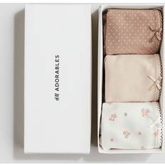 Beige Trosor H&M Trosa Briefs I Pimabomull - Beige/Blommig