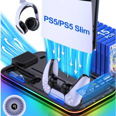 Temu Stand Cooling Fan For Ps5 Slim