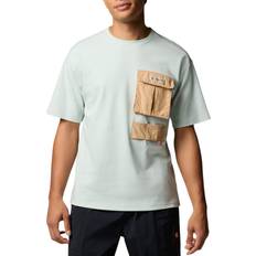 Columbia Unisex Overdele Columbia Cove Beach Pocket Tee - Cool Green/Canoe